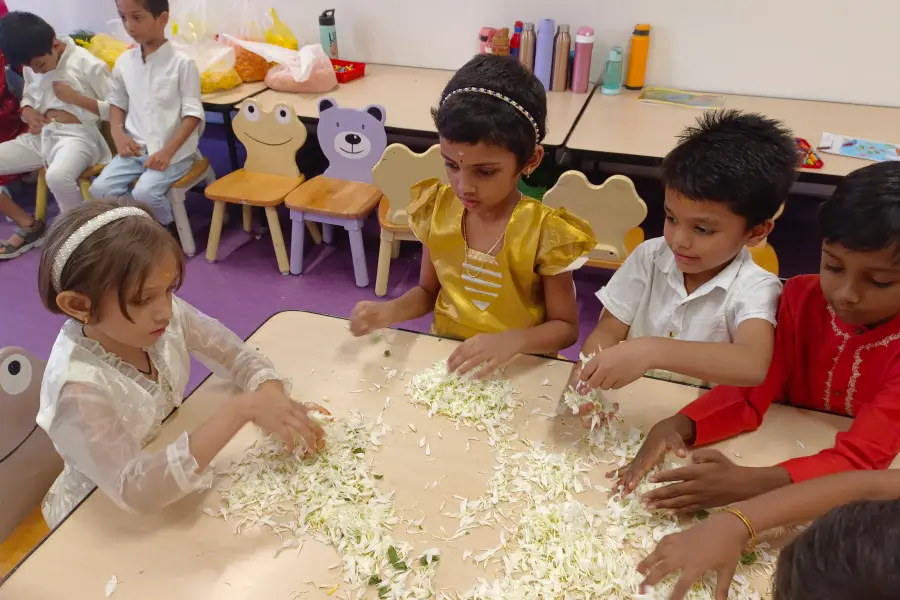 onam celebrations 2024 image - Yuvabharathi Nursery